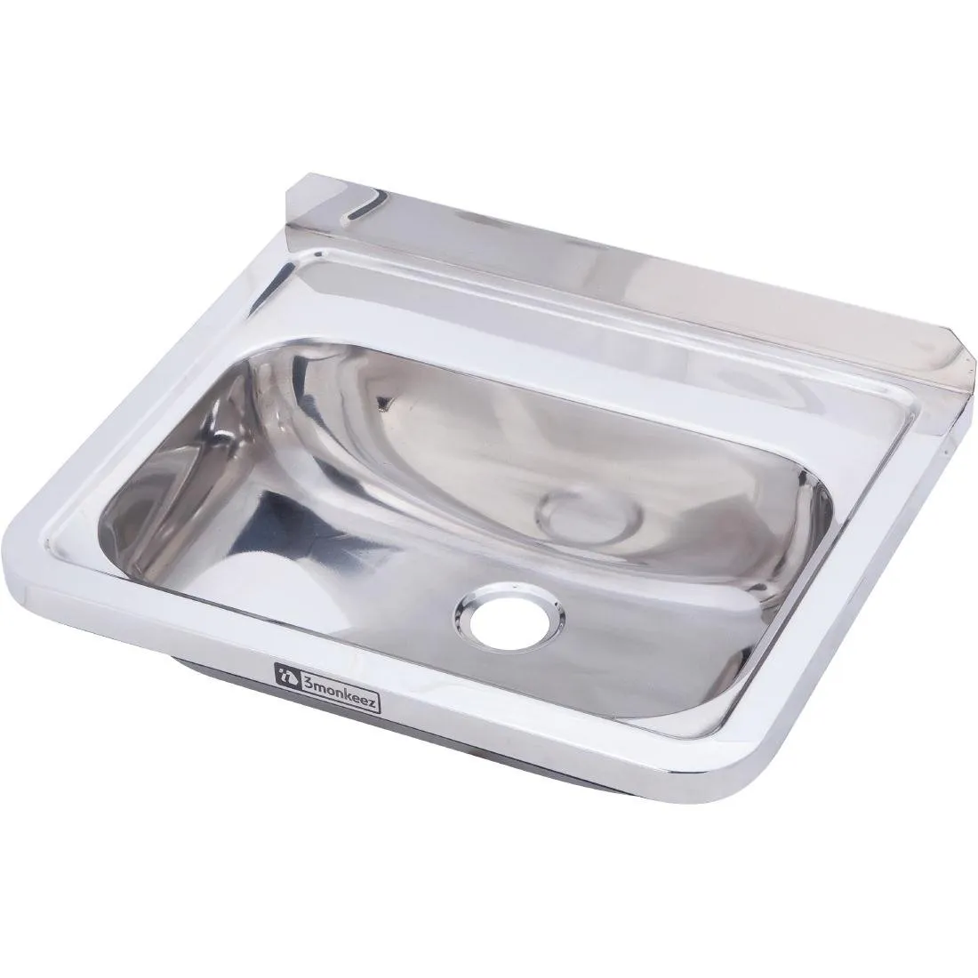 3monkeez Wall-Mounted Hand Basin and Brackets HB