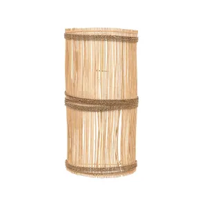 Anak Rattan Wall Lamp | Cylindrical Zoco Home