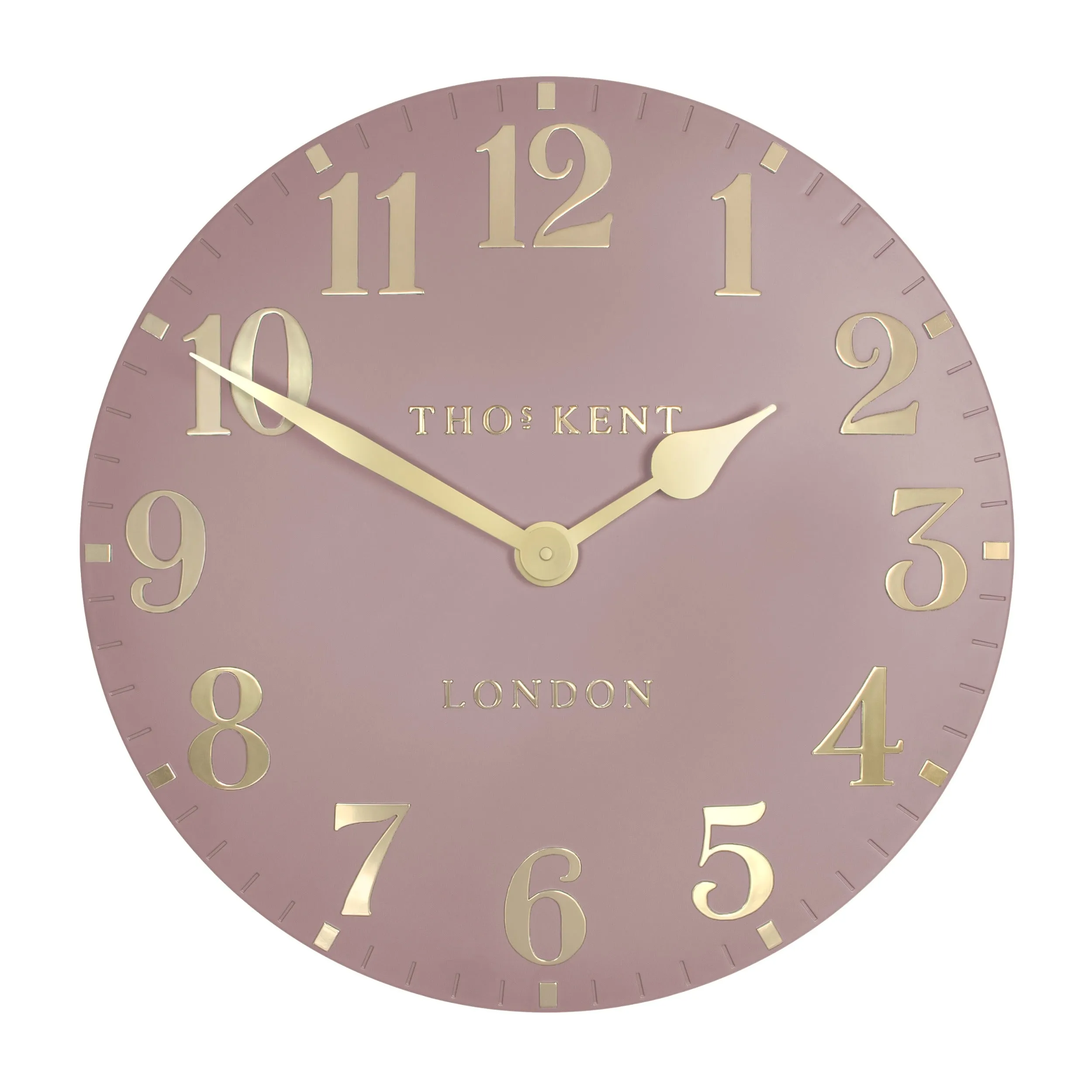 Arabic Wall Clock | Blush Pink | 20''