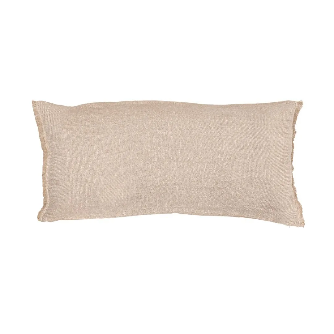 Athea Linen Cushion Cover | Natural 55x110cm Zoco Home
