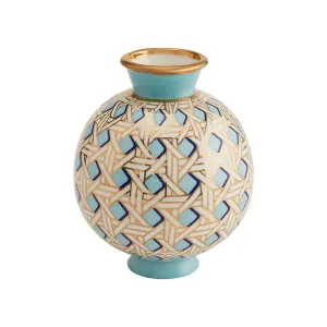 Basketweave Round Vase | 23cm