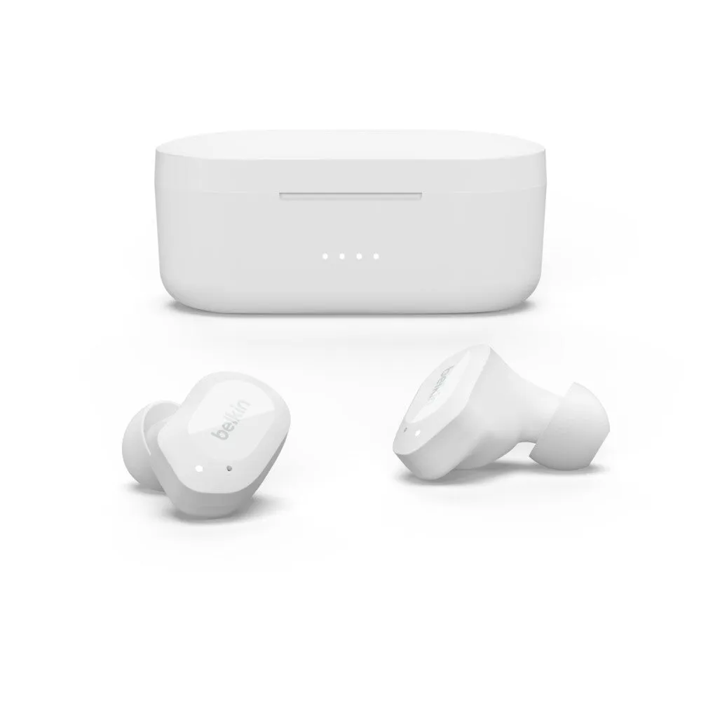 Belkin SOUNDFORM Play Headset True Wireless Stereo (TWS) In-ear Bluetooth White