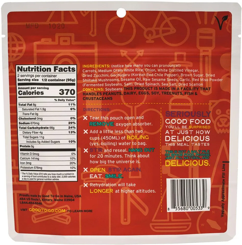 Bibimbap - 6.7oz