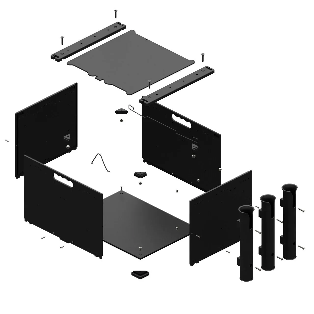 BlackPak Kayak Fishing Crate