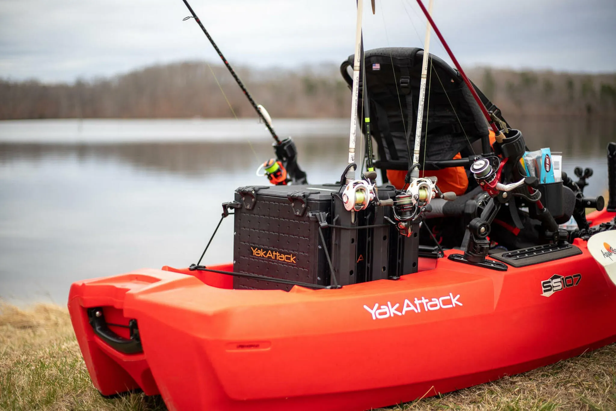 BlackPak Pro Kayak Fishing Crate - 13'' x 13''