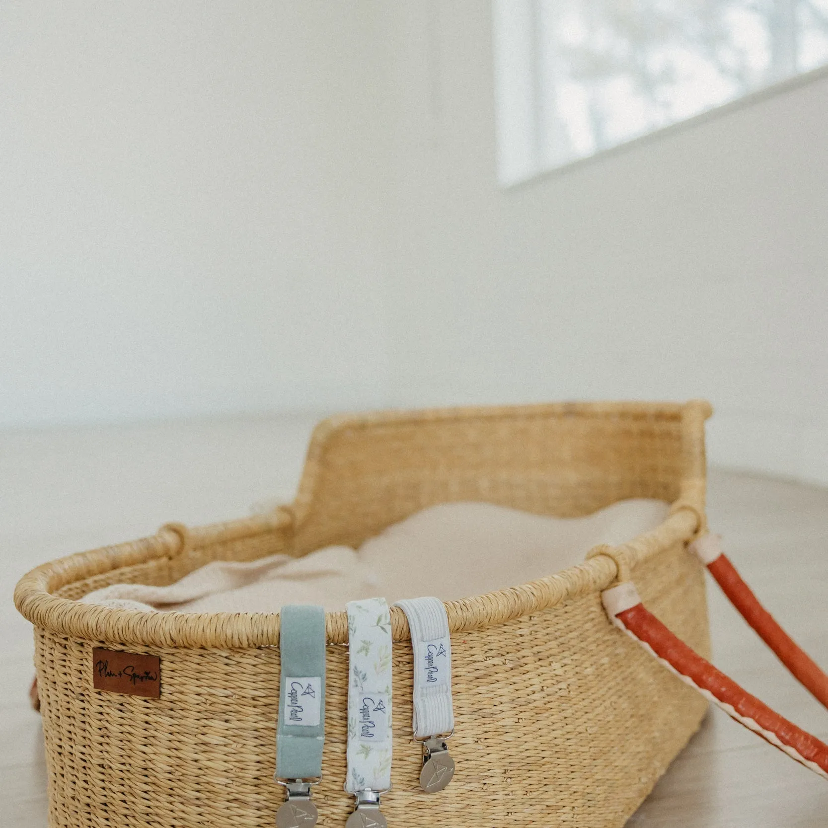 Copper Pearl Binky Clips | Haven