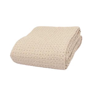 Cotton Bed Cover | Beige Zoco Home