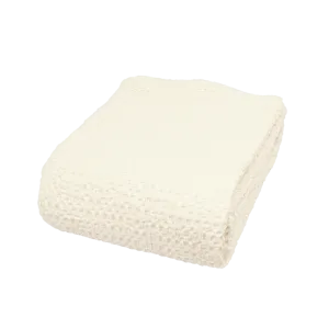 Cotton Bed Cover | Ivory Zoco Home