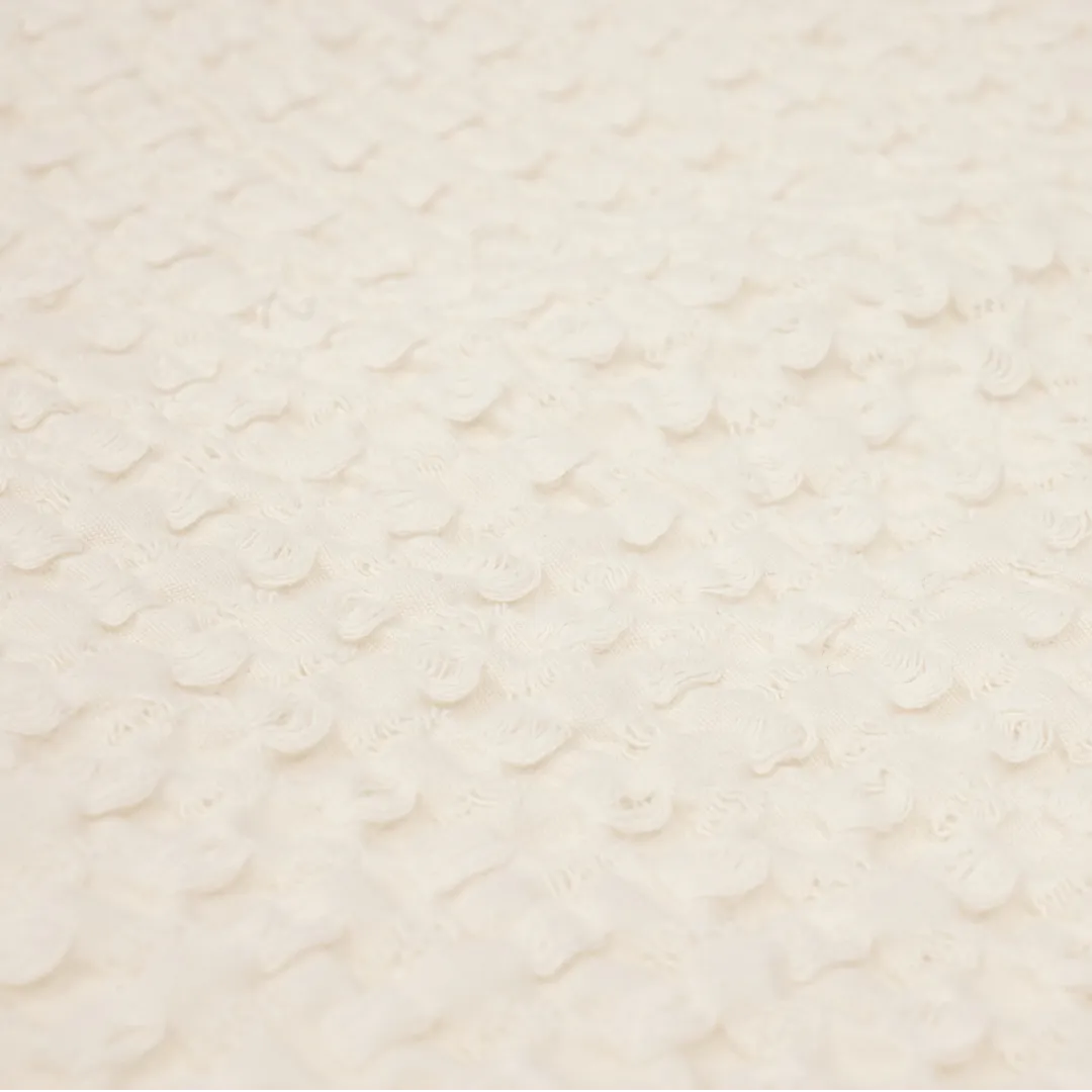 Cotton Bed Cover | Ivory Zoco Home