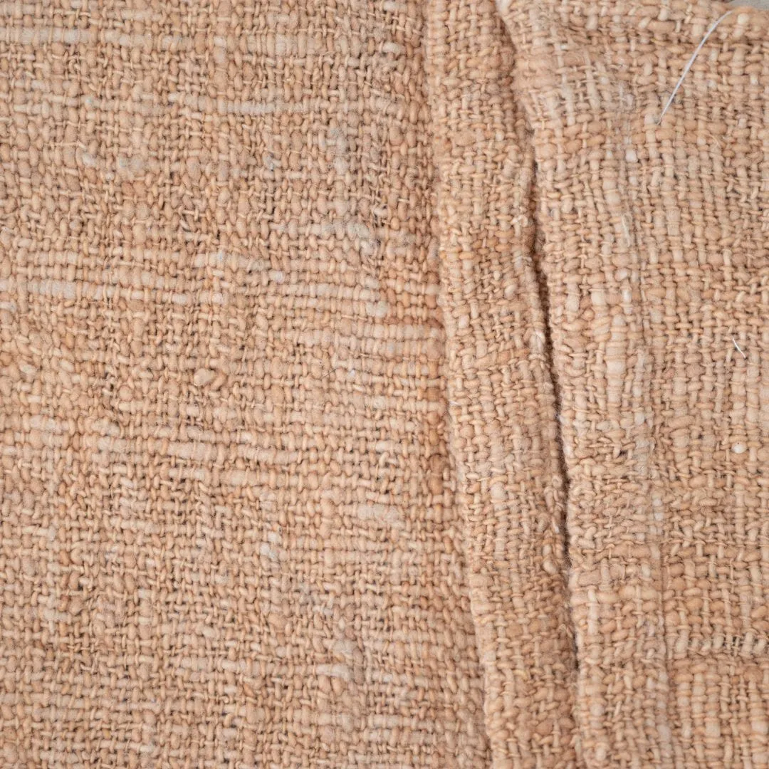 Cotton Hand Woven Bed Cover  | Oatmeal 270x270cm Zoco Home