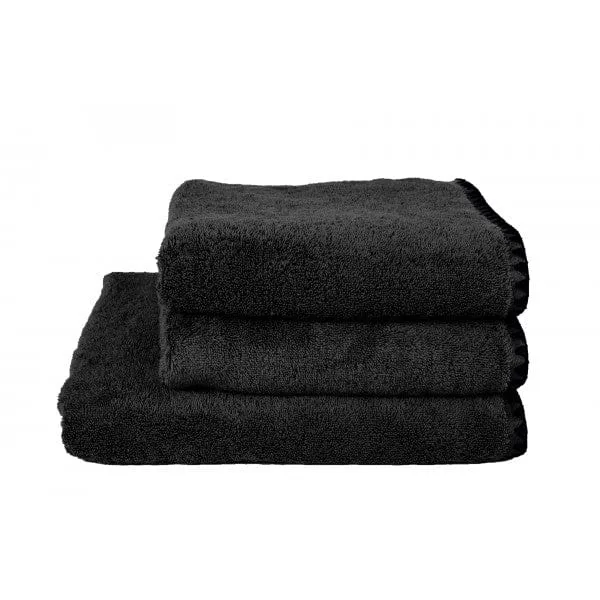 Cotton Towel | Black 90x140cm Zoco Home