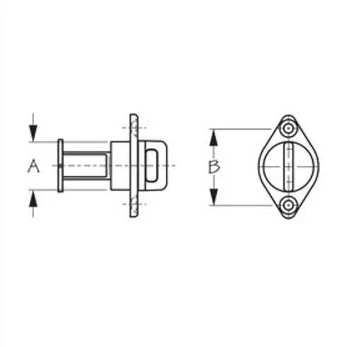 Drain Plug - Flange Fine