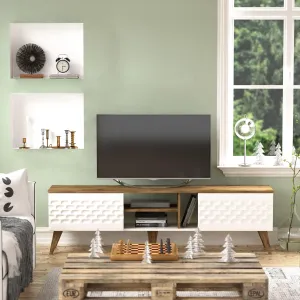 Eggea 71" Wide TV Stand & Media Console Decorotika