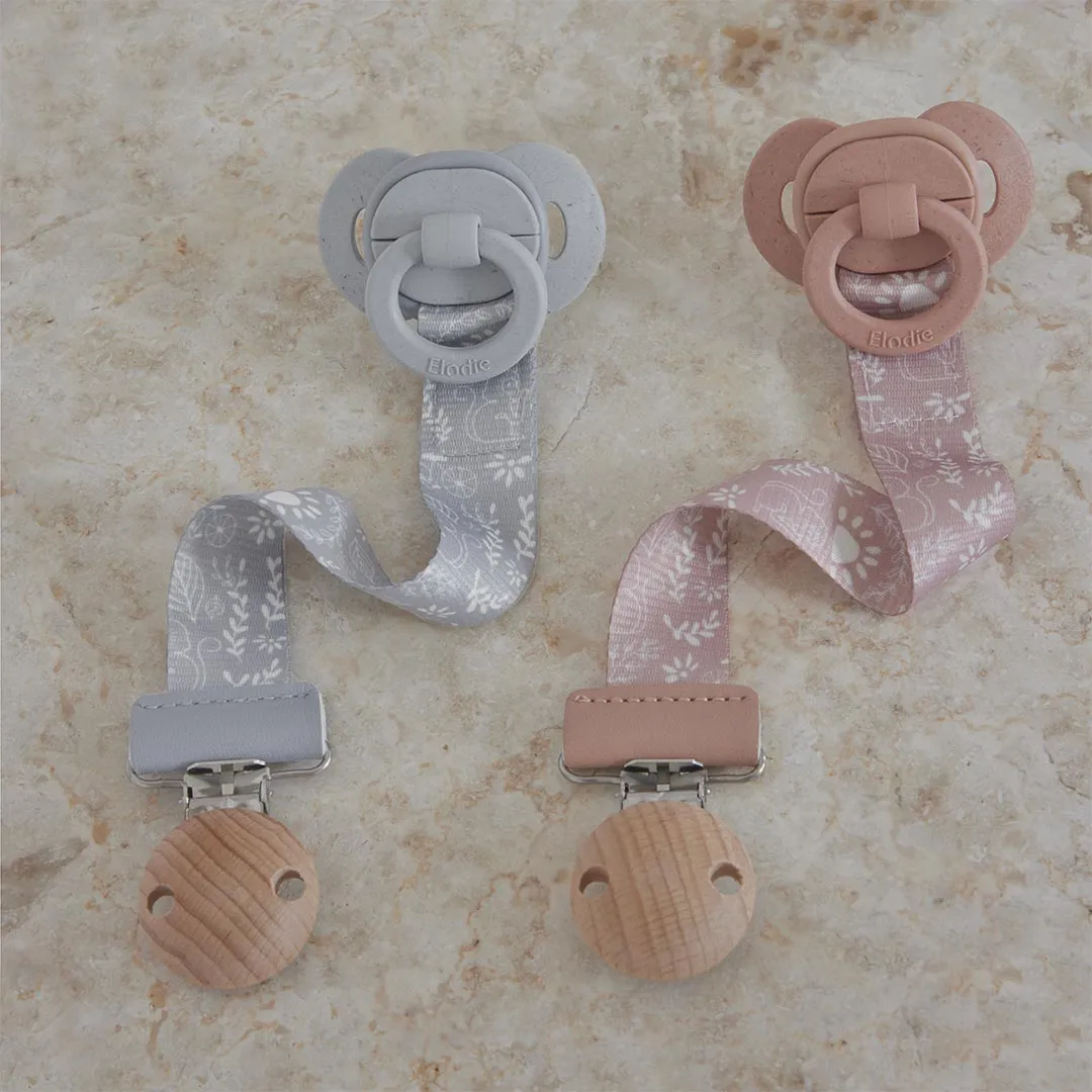 Elodie Details Pacifier Clip - Monkey Sunrise - Wood Clip