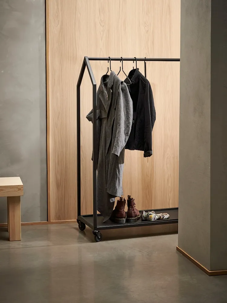 Essem Design Clothing House Rack, Black