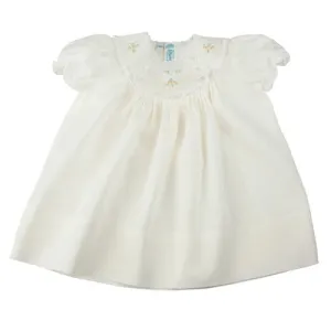 Feltman Brothers Ivory Vintage Bow Dress