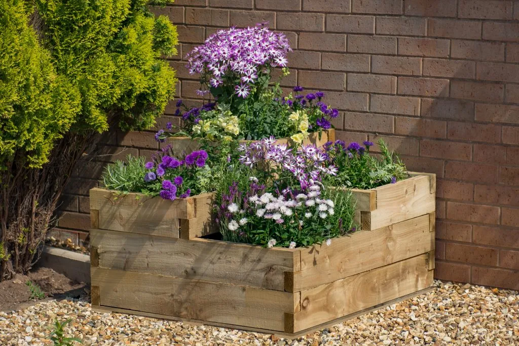 Forest Garden Caledonian Tiered Raised Bed