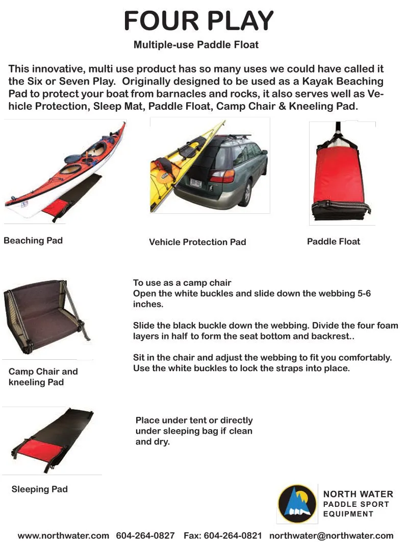 FourPlay Paddle Float