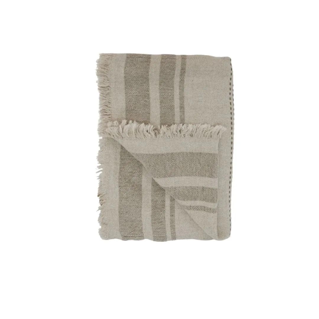 Fouta Linen Throw | Butternut 135x180cm Zoco Home