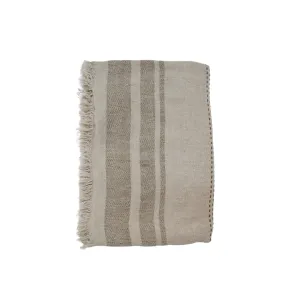 Fouta Linen Throw | Butternut 135x180cm Zoco Home