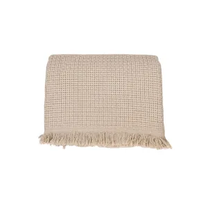 Fouta Throw | Beige 125x180cm Zoco Home
