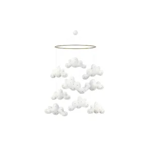 GAMCHA Mobile - Clouds - White