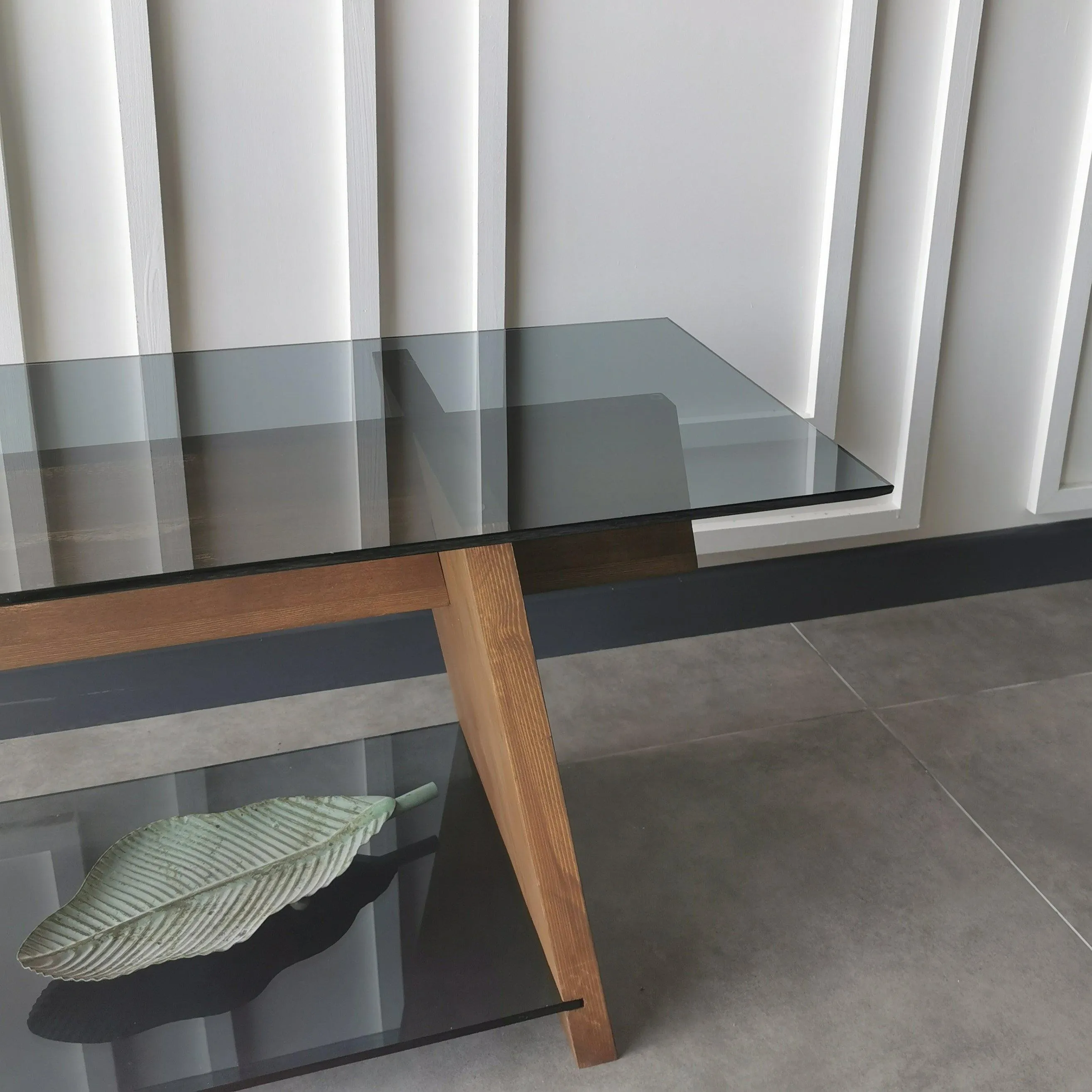 Genova 62" Wide TV Stand & Media Console with Tempered Glass Shelves for TVs up to 70" Decorotika