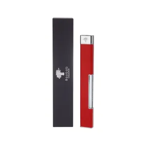 Grain Leather Candle Lighter | Red
