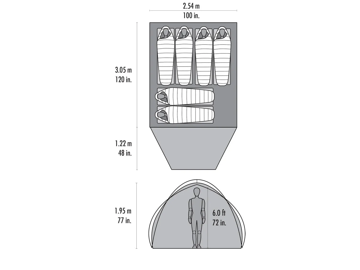 Habitude 6 Tent