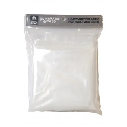 Heavy Duty Plastic Portage Pack Liner