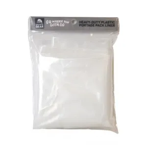 Heavy Duty Plastic Portage Pack Liner