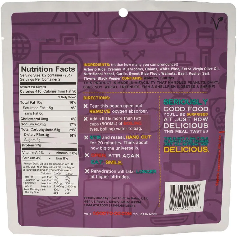 Herbed Mushroom Risotto - 6.6oz