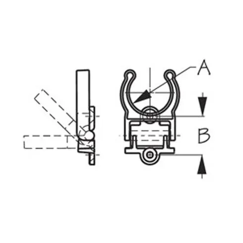 Kayak Folding Paddle Clip