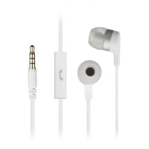 KitSound Mini Headset Wired In-ear Calls/Music White
