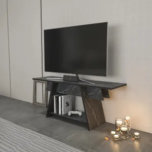 Lanca 47" Wide Minimalist TV Stand Media Console | Streamlined Design for TVs up to 55" Decorotika
