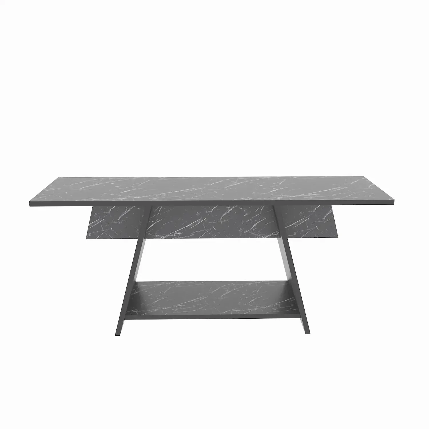 Lanca 47" Wide Minimalist TV Stand Media Console | Streamlined Design for TVs up to 55" Decorotika