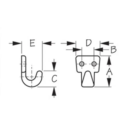 Lashing Hooks - Small