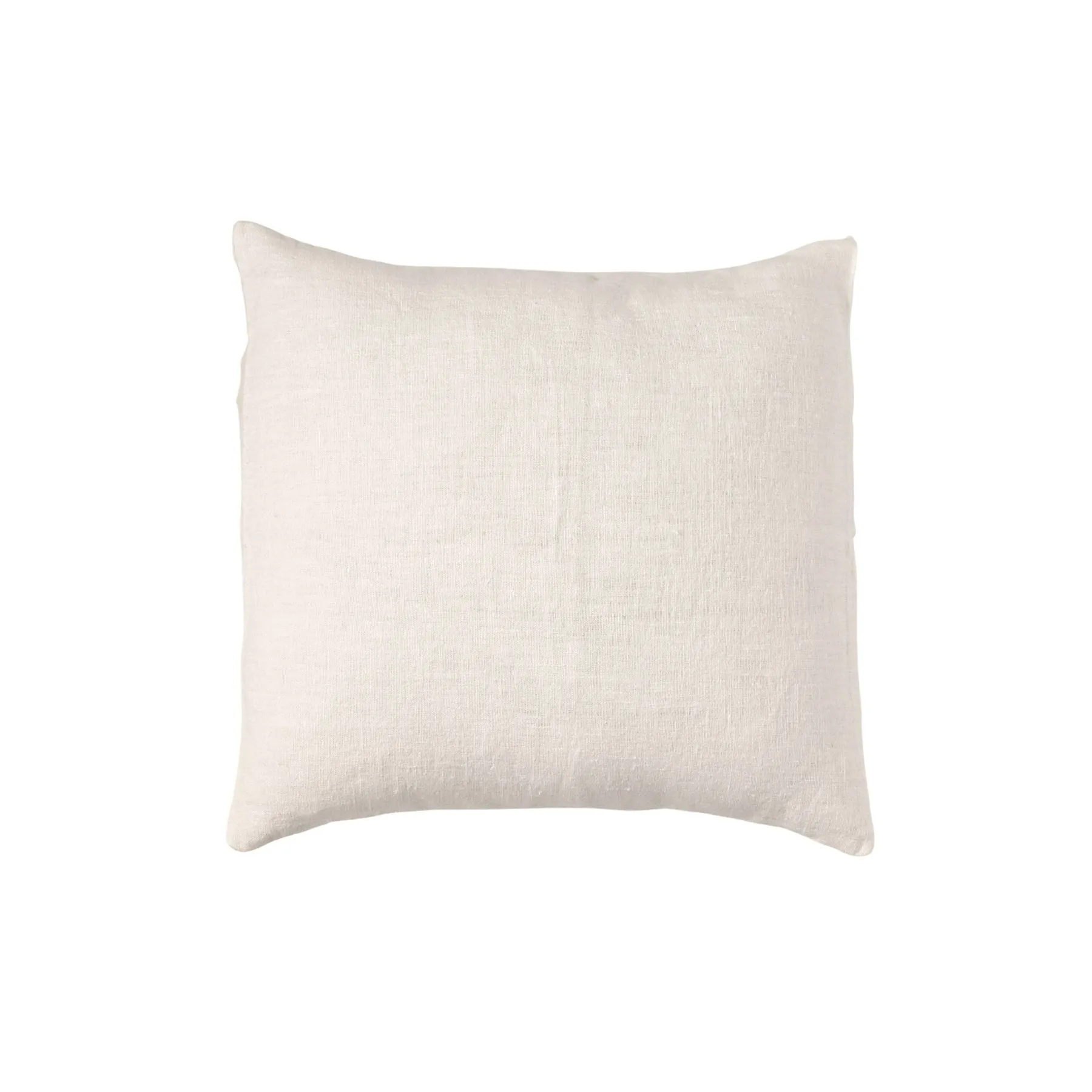 Linen Cushion Cover | Stonewashed Ivoire | 80x80cm Zoco Home