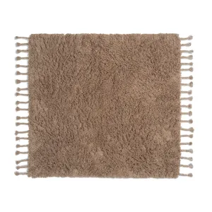 Long Pile Rug | Sand 140x140cm Zoco Home