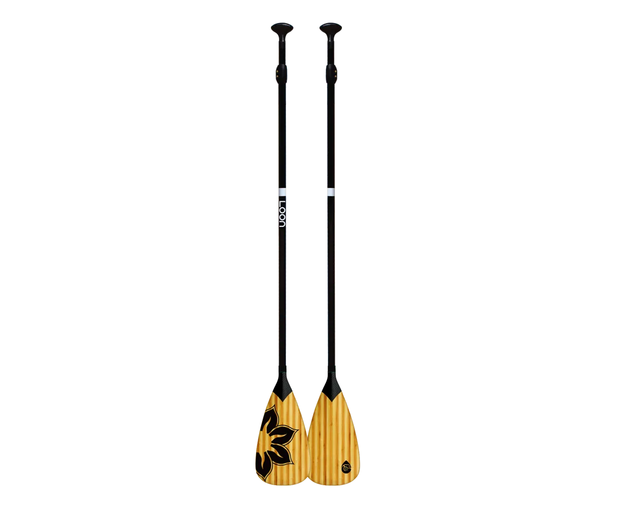 LP-03 Carbon & Bamboo Lotus Stand Up Paddleboard Paddle