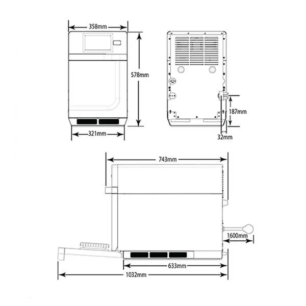 Menumaster MRX523 XPRESS IQ High Speed Oven