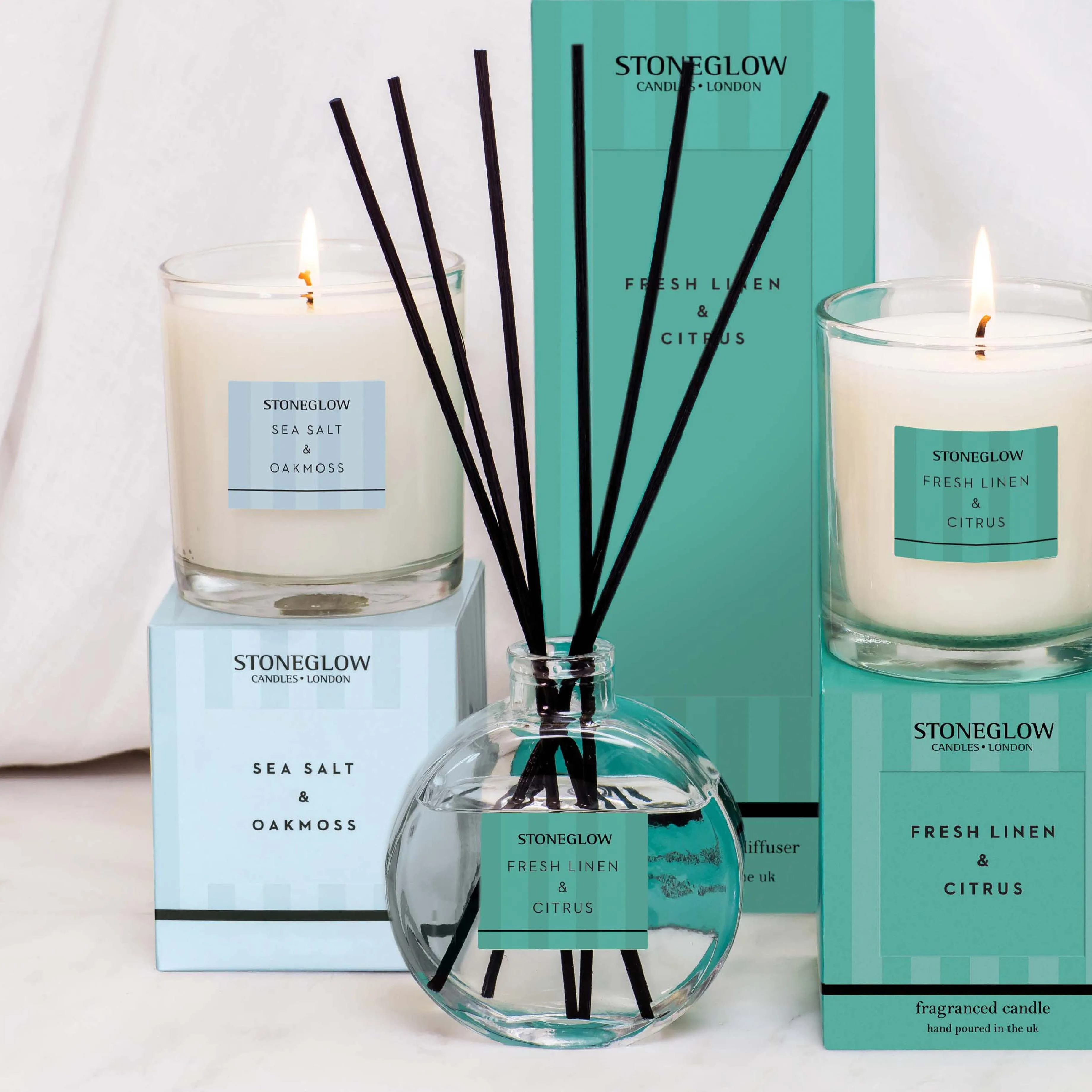 Modern Classics Reed Diffuser | Fresh Linen & Citrus | 120ml