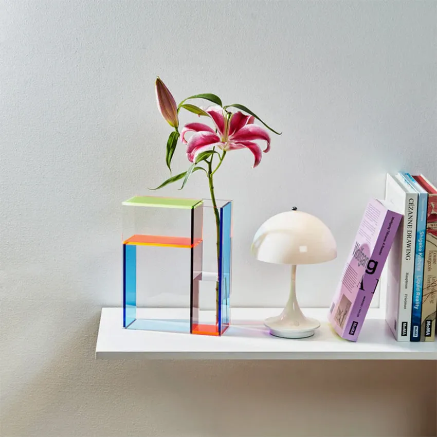 MoMa | Mondri Vase Neon