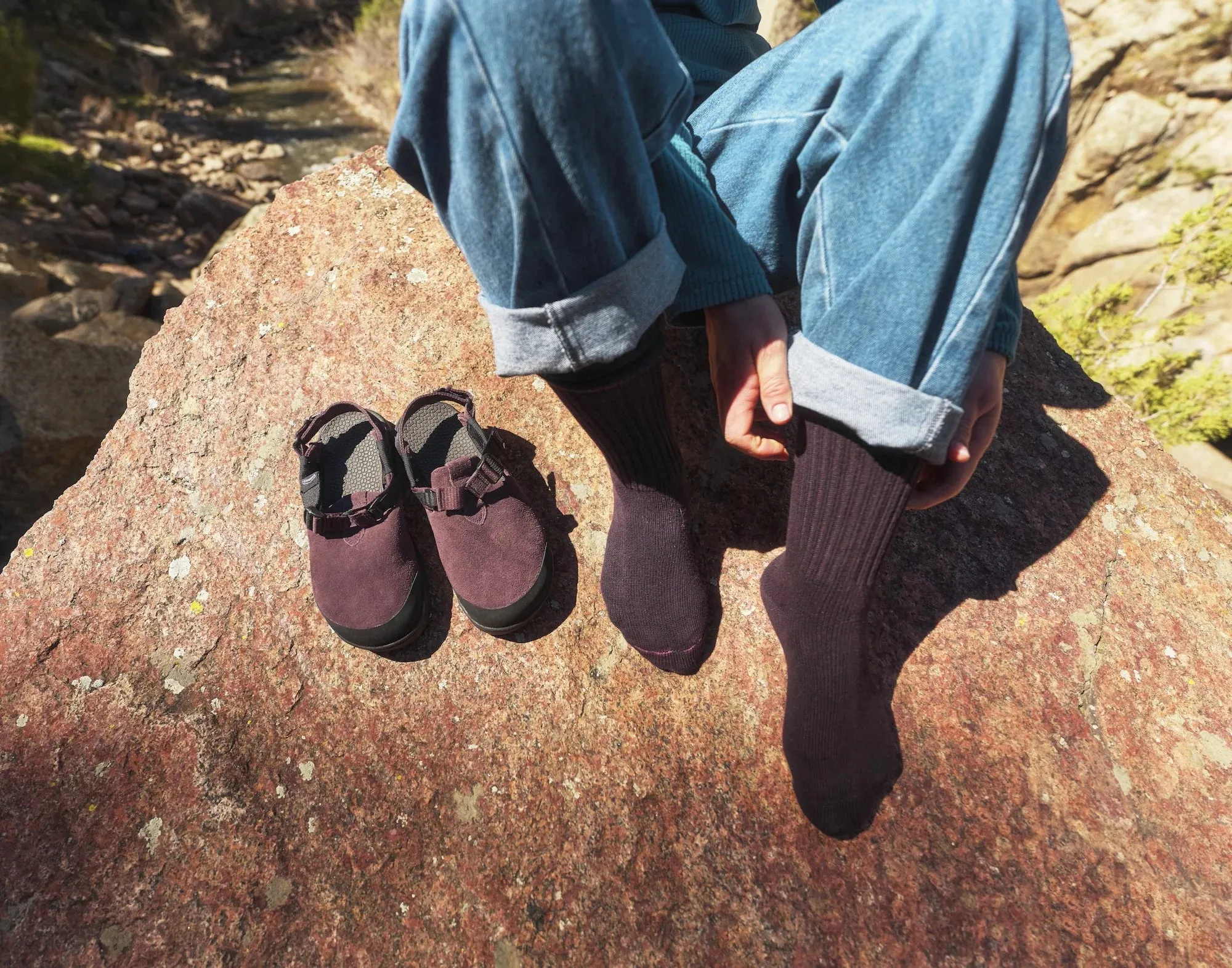 Mountain Clog Suede Leather