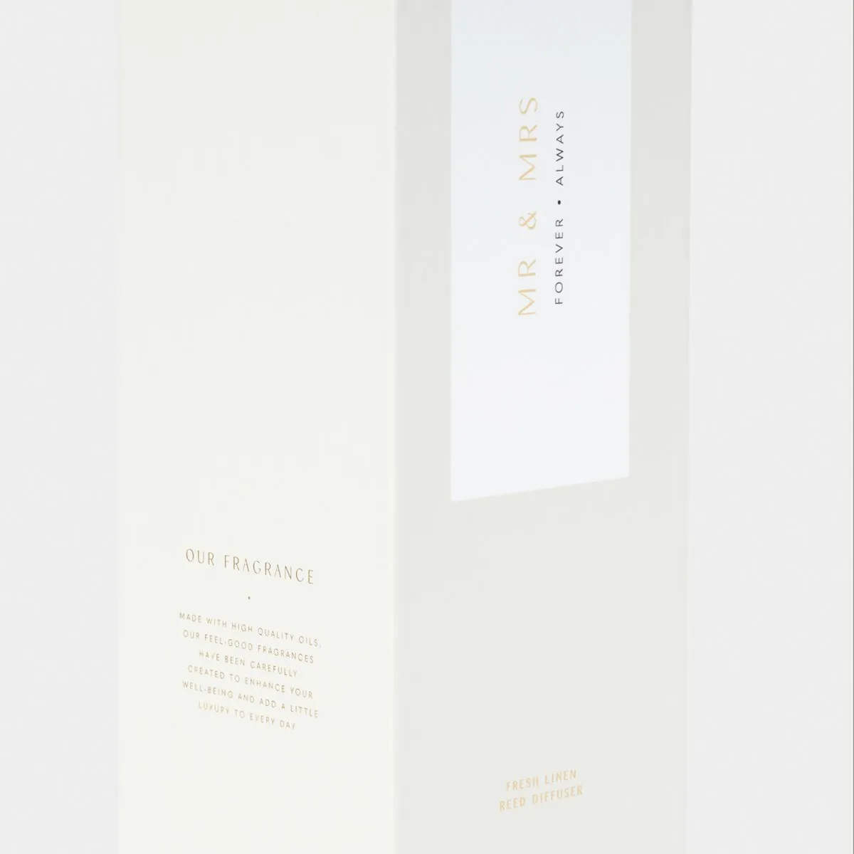 'Mr & Mrs' Reed Diffuser | Fresh Linen & White Lily