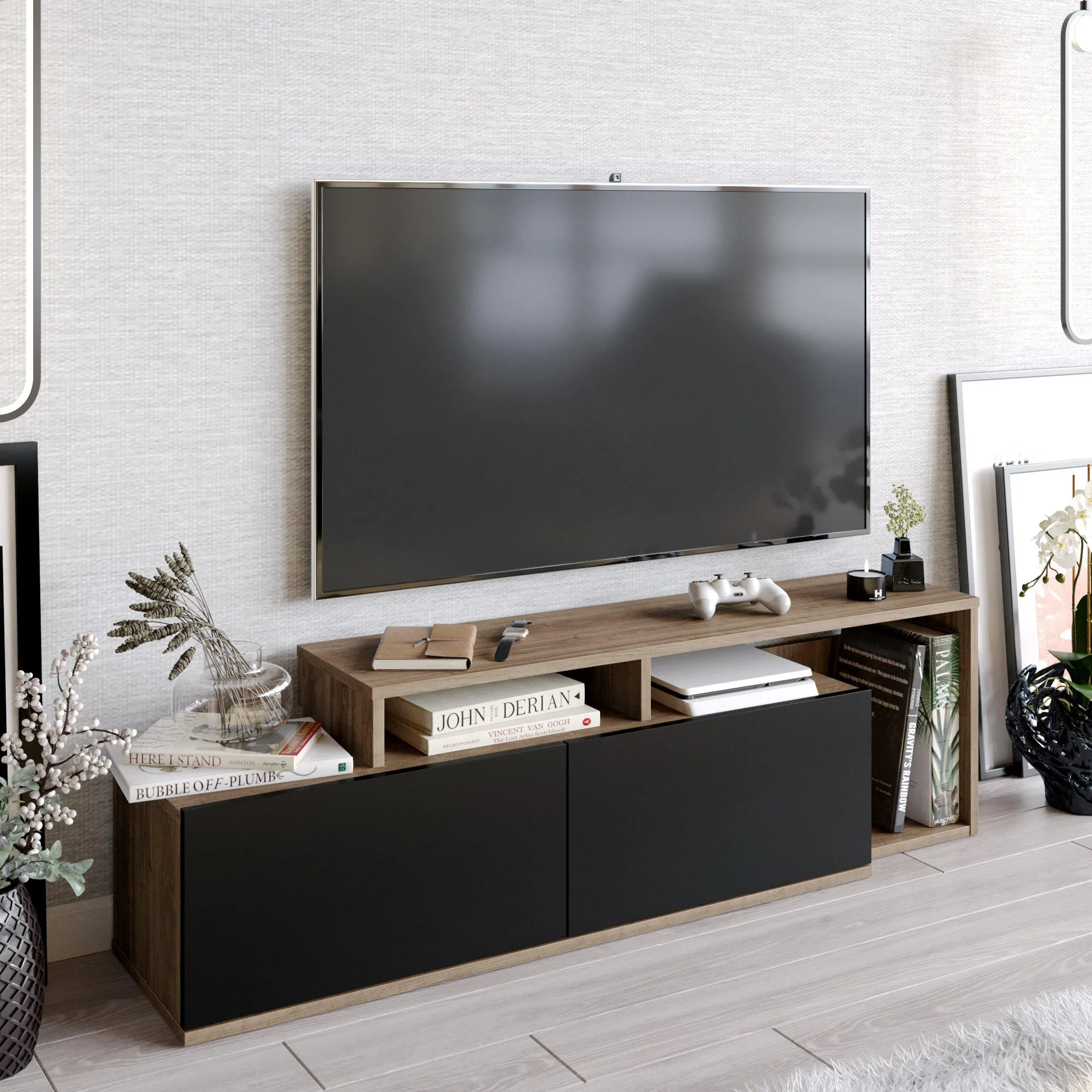 Nexera TV Stand and Media Console for TVs up to 55" Decorotika