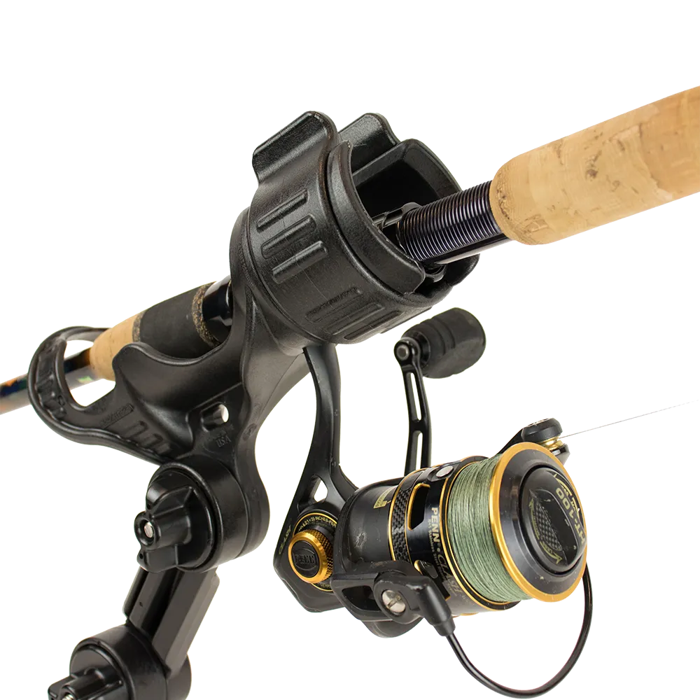 Omega Pro Rod Holder with Track Mounted LockNLoad Mounting System