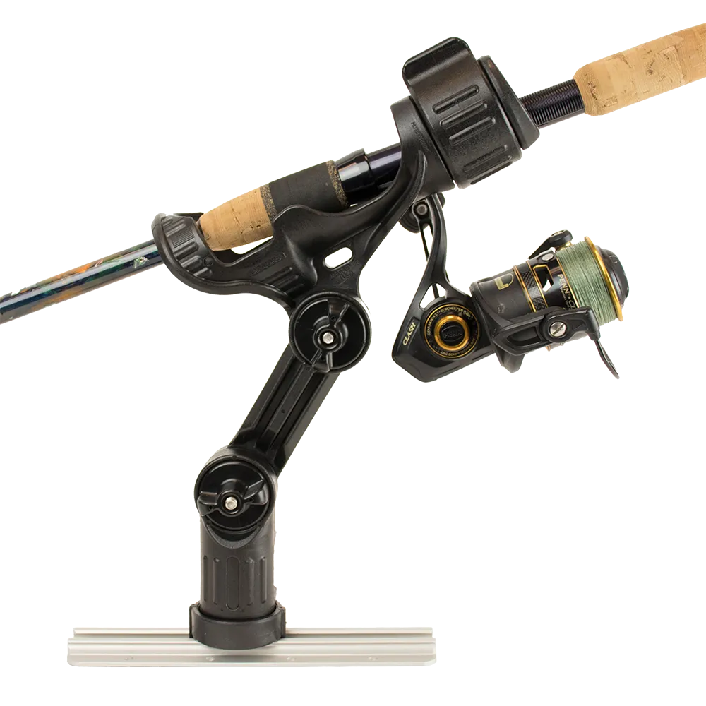 Omega Pro Rod Holder with Track Mounted LockNLoad Mounting System