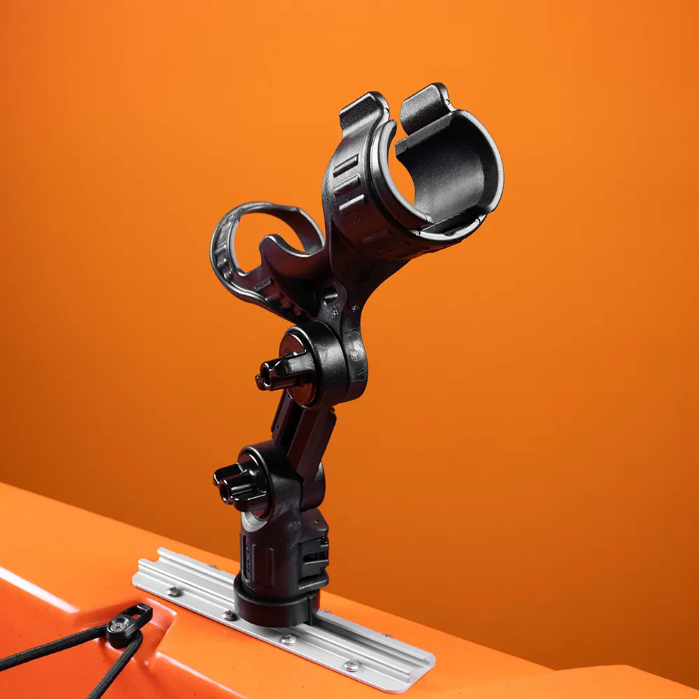 Omega Pro Rod Holder with Track Mounted LockNLoad Mounting System
