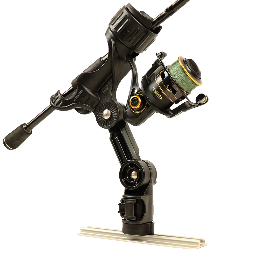 Omega Pro Rod Holder with Track Mounted LockNLoad Mounting System